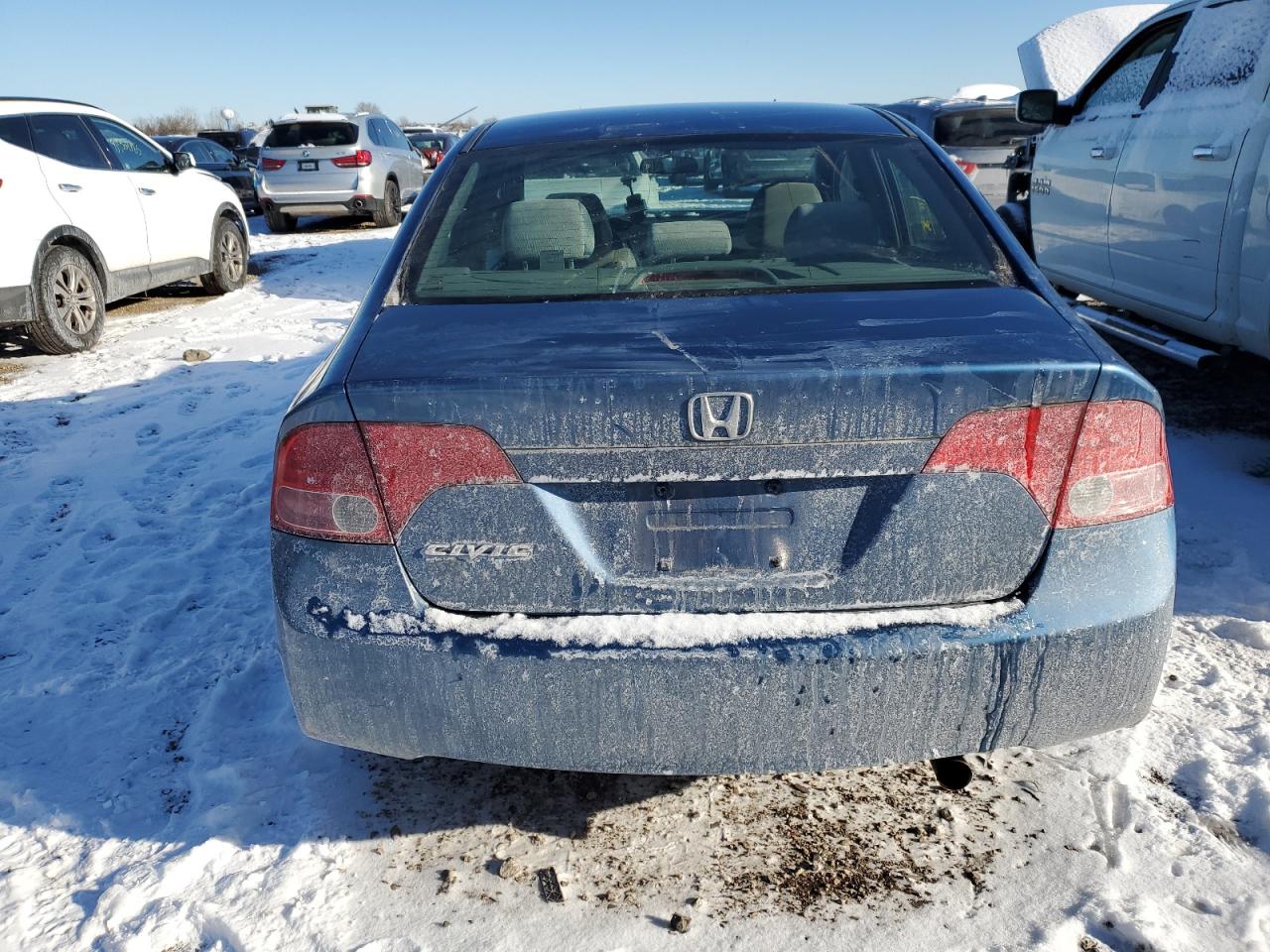2008 Honda Civic VIN 1HGFA16848L035307 Copart auction photo, front end damage thumbnail 6