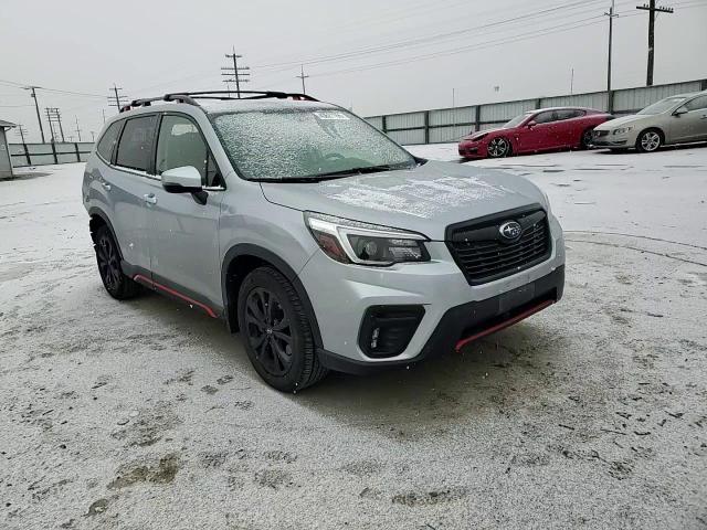2021 Subaru Forester VIN JF2SKARC8MH444189 Copart auction photo, rear end damage thumbnail 11