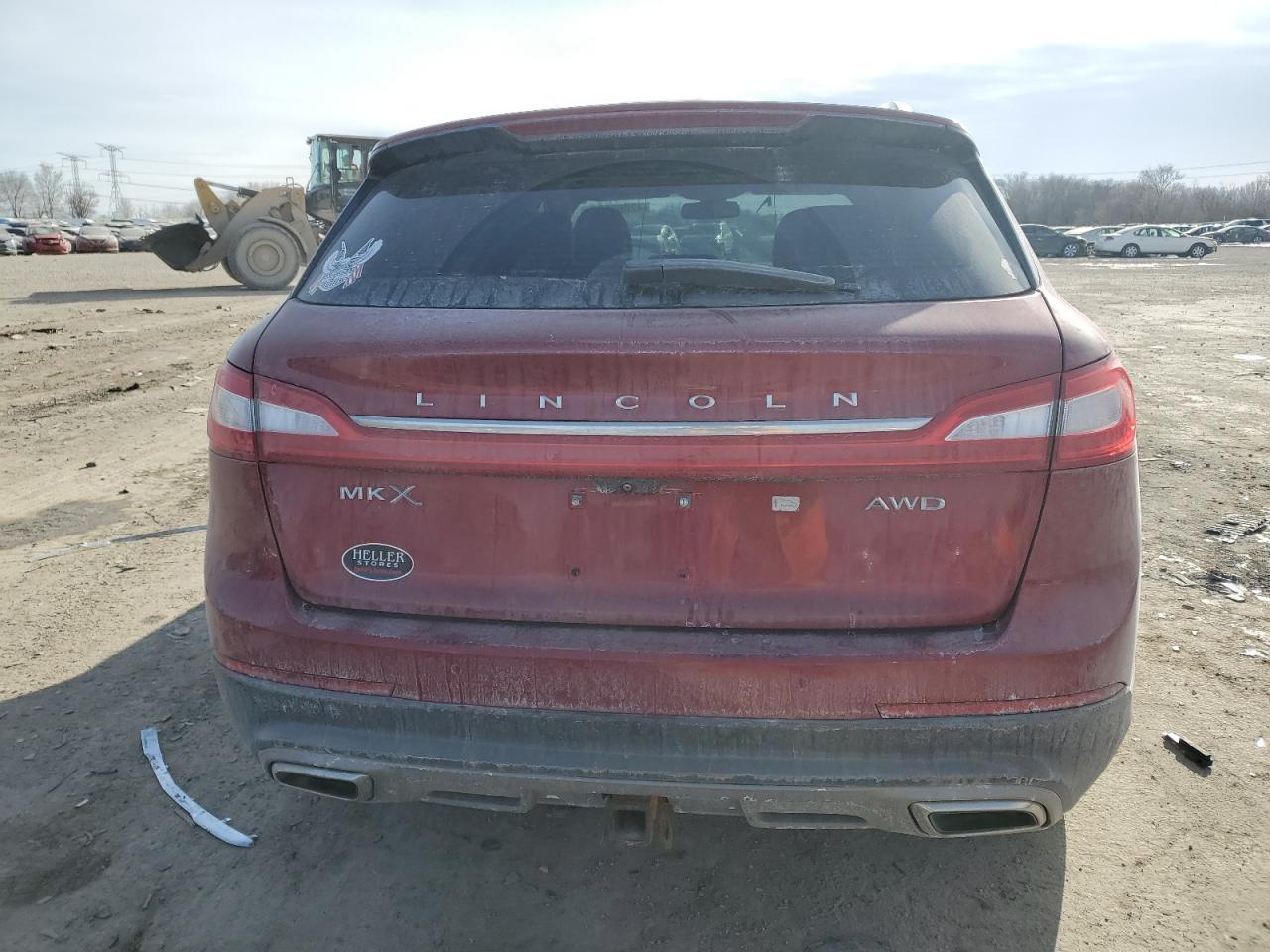 2016 Lincoln MKX VIN 2LMTJ8LR0GBL88133 Copart auction photo, front end / side damage thumbnail 6