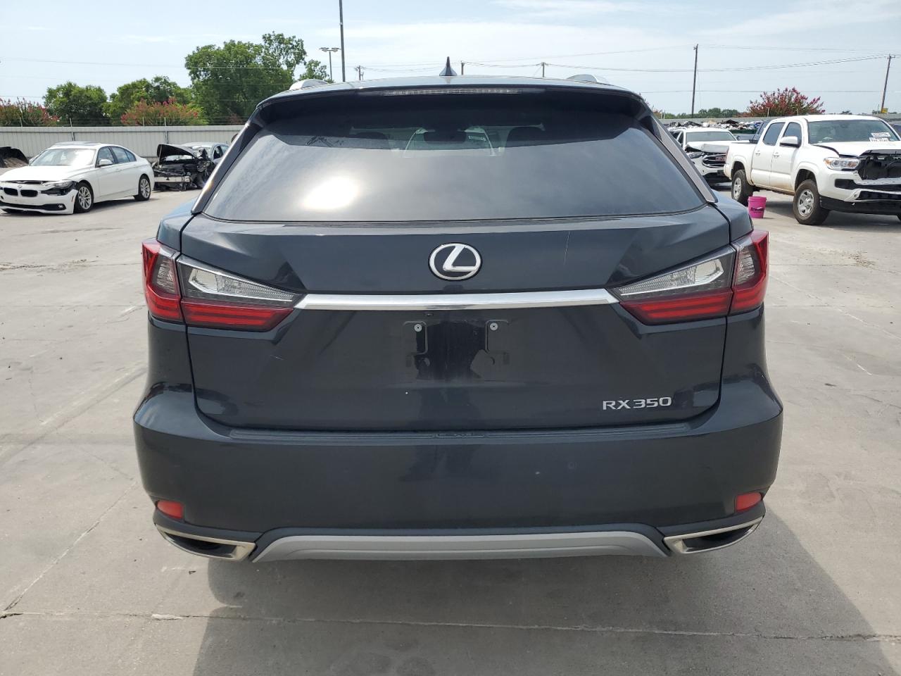 2022 Lexus RX VIN 2T2HZMAA2NC244572 Copart auction photo, front end / side damage thumbnail 6