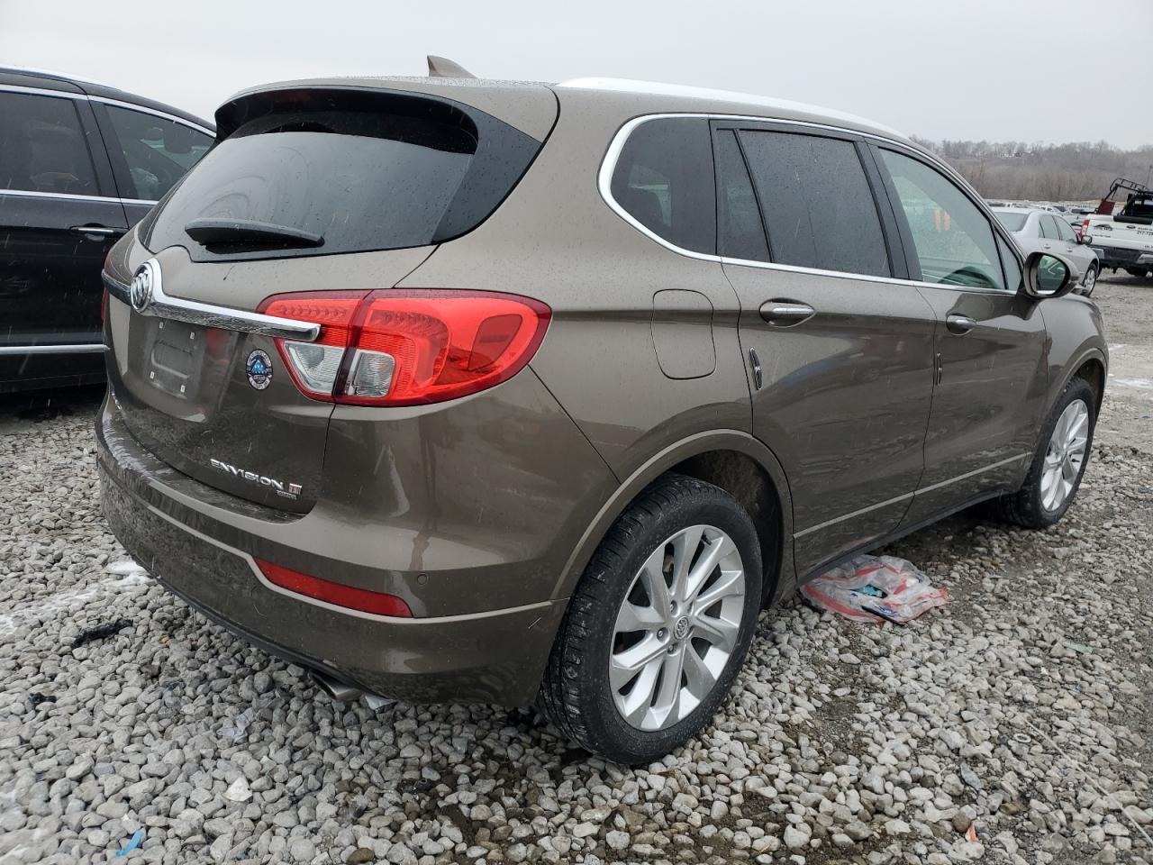 2017 Buick Envision VIN LRBFXESX2HD123539 Copart auction photo, front end damage thumbnail 3