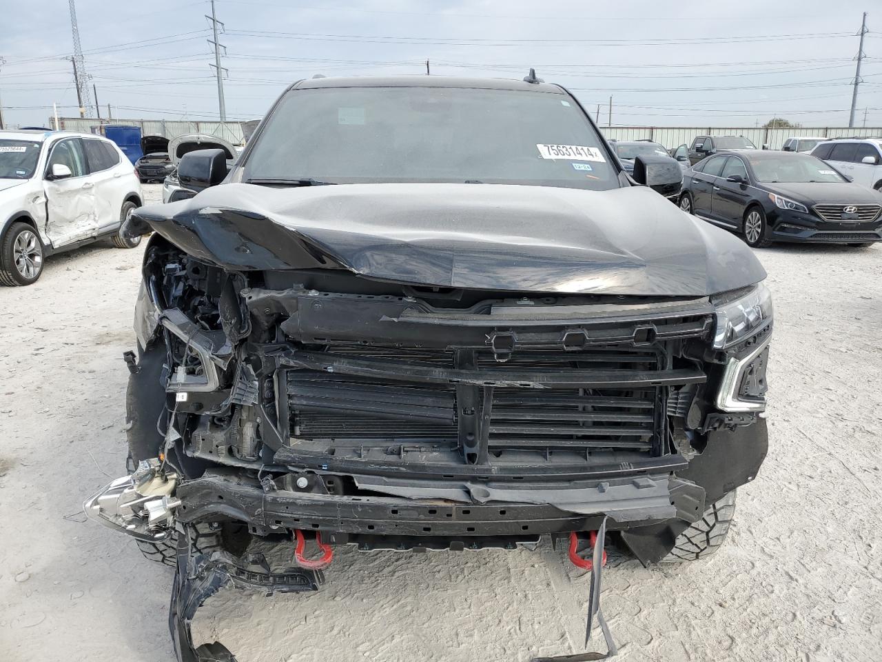 2023 Chevrolet Tahoe VIN 1GNSKPKL7PR237049 Copart auction photo, front end damage thumbnail 5