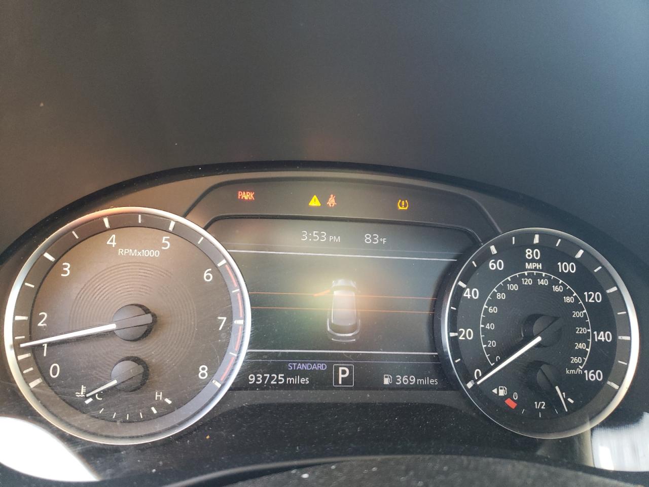 2019 Infiniti QX50 VIN 3PCAJ5M32KF122737 Copart auction photo, front end / side damage thumbnail 9