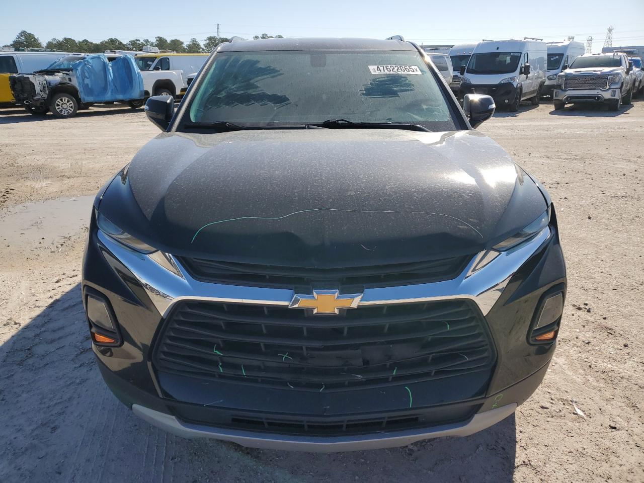 2020 Chevrolet Blazer VIN 3GNKBBRA6LS537115 Copart auction photo, front end / minor dent/scratches damage thumbnail 5