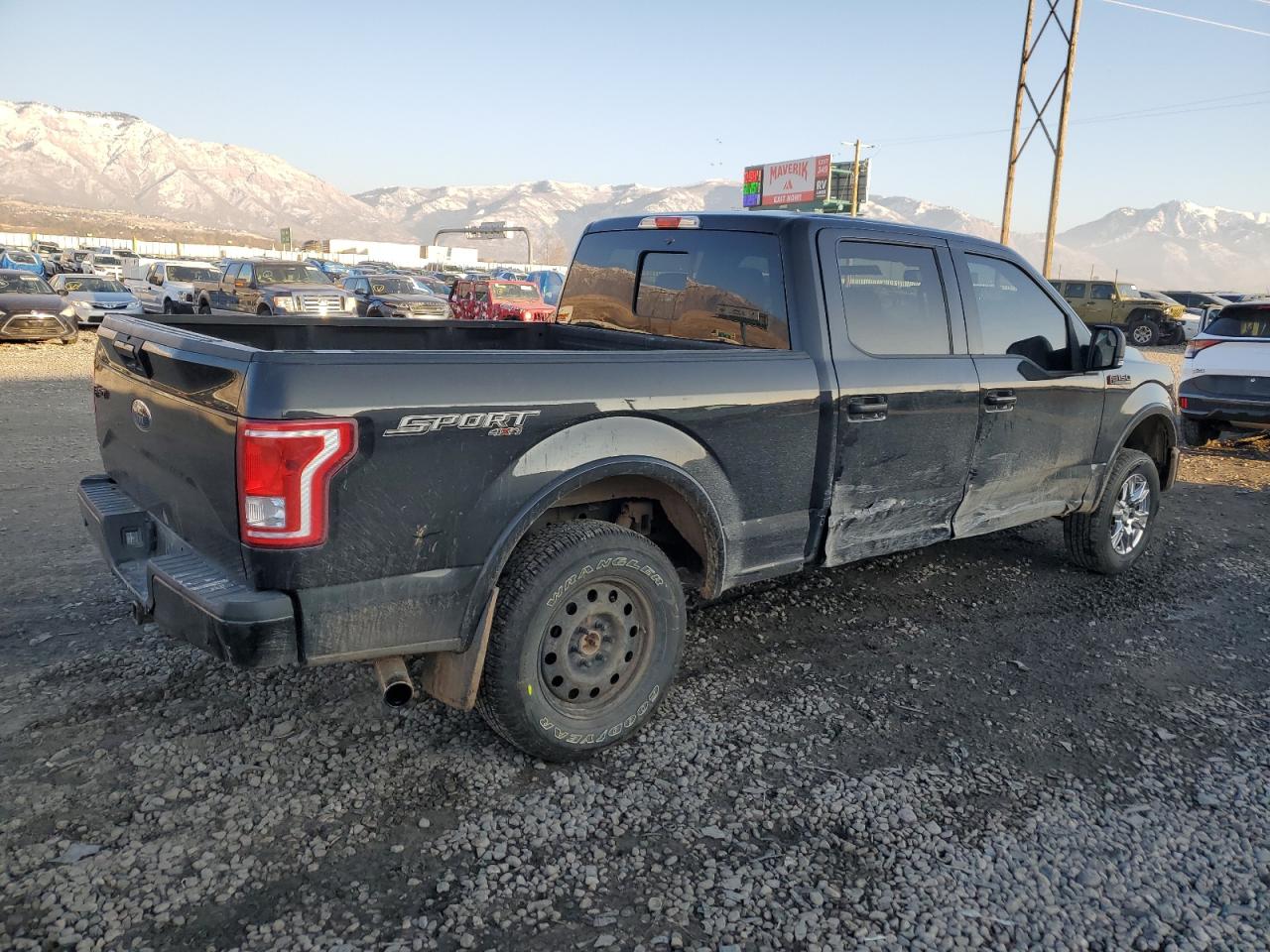 2015 Ford F-150 VIN 1FTFW1EG5FFA64173 Copart auction photo, side damage thumbnail 3
