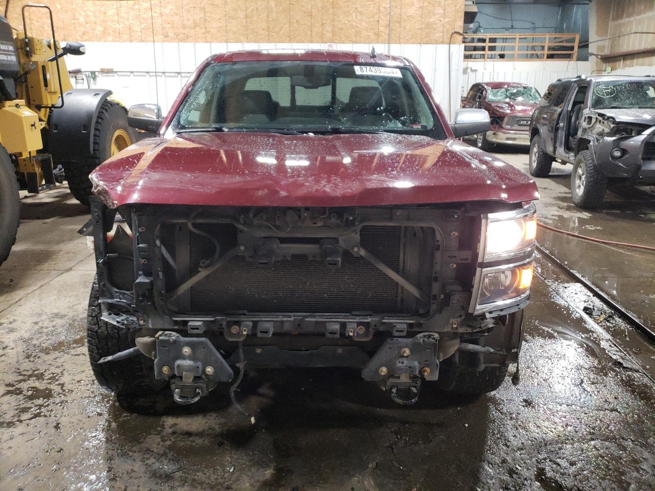 2014 Chevrolet Silverado VIN 3GCUKSEC3EG559572 Copart auction photo, all over damage thumbnail 5