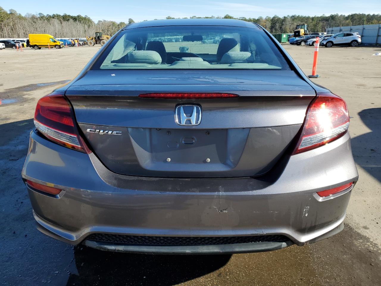2015 Honda Civic VIN 2HGFG3B83FH501531 Copart auction photo, undercarriage / all over damage thumbnail 6