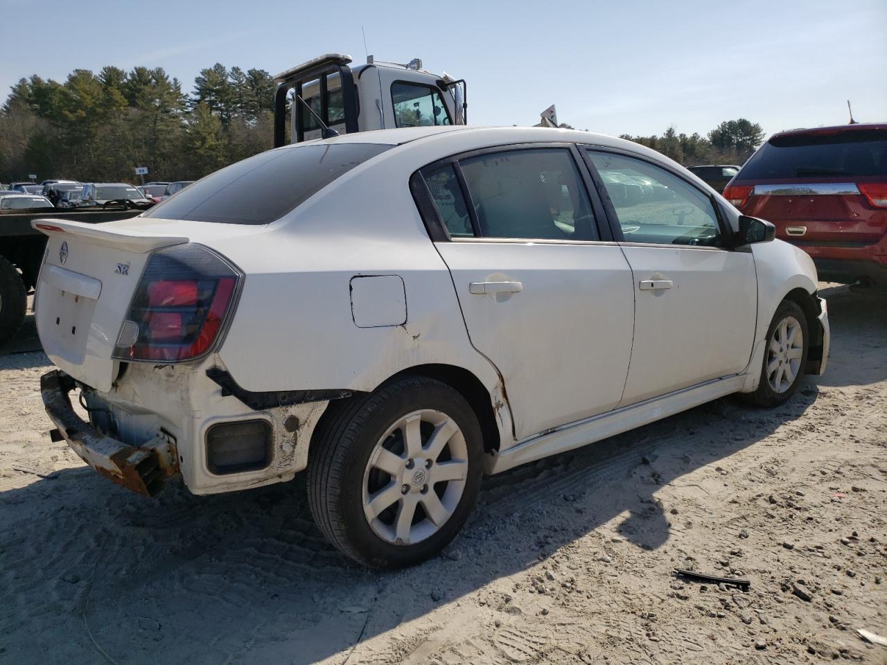 2011 Nissan Sentra VIN 3N1AB6AP7BL646903 Copart auction photo, rear end / front end damage thumbnail 3