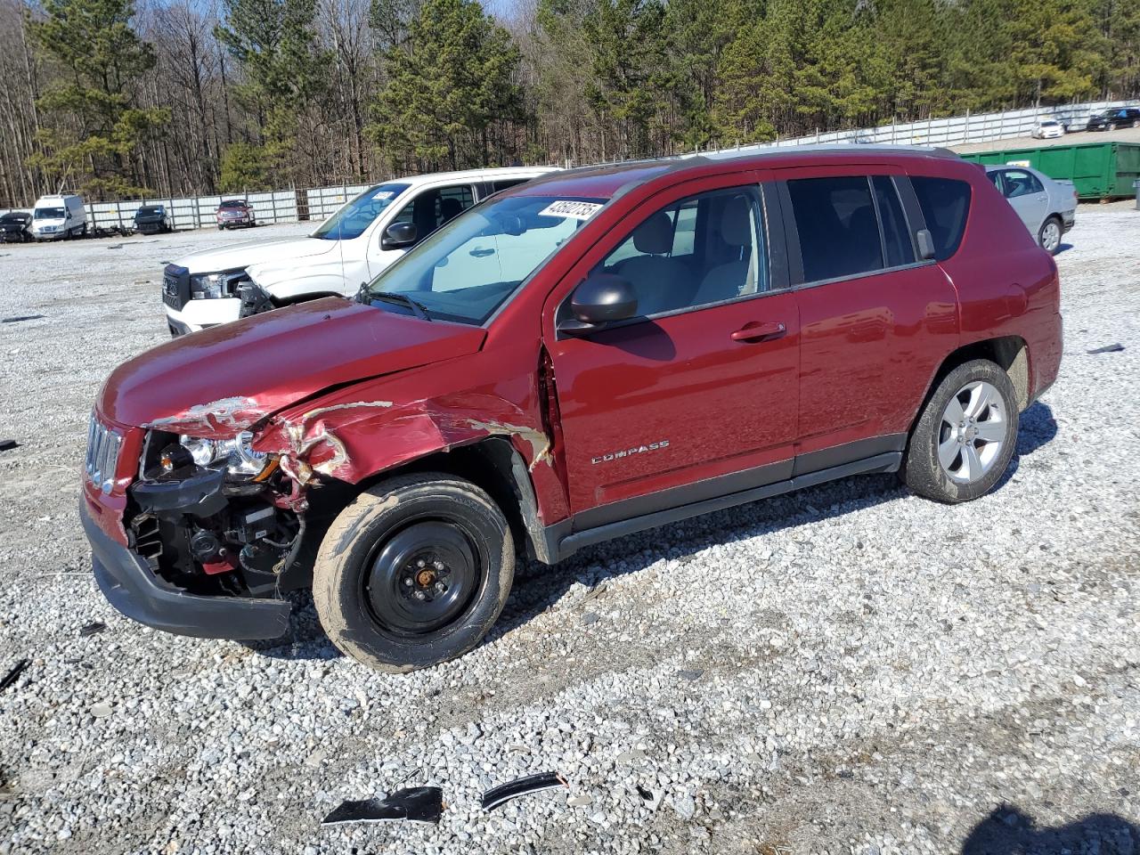 2016 Jeep Compass VIN 1C4NJCBB7GD513753