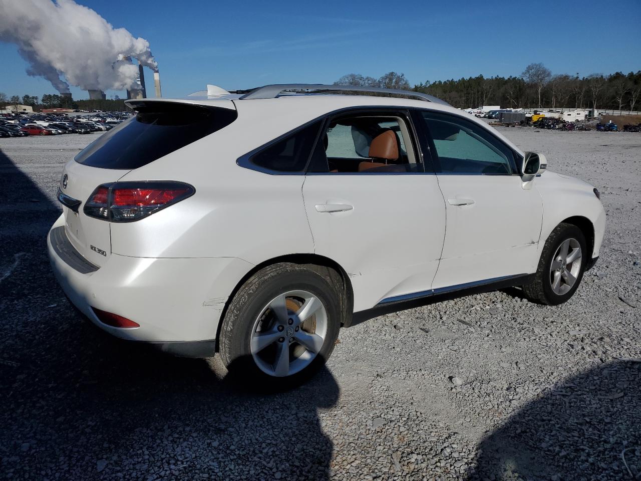 2015 Lexus RX VIN 2T2BK1BA7FC288267 Copart auction photo, front end / side damage thumbnail 3