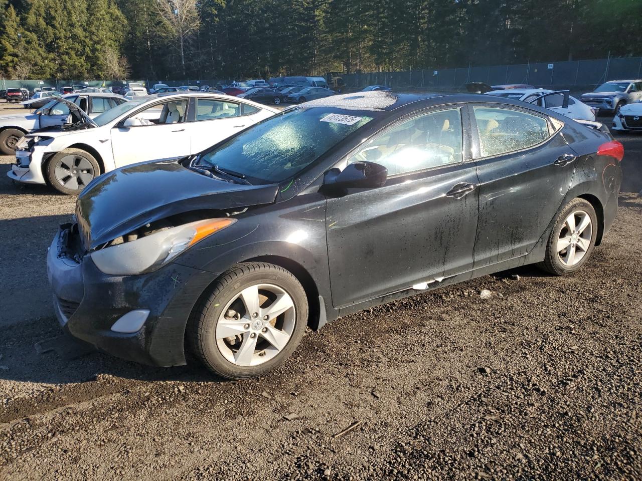 2013 Hyundai Elantra VIN KMHDH4AE3DU955901