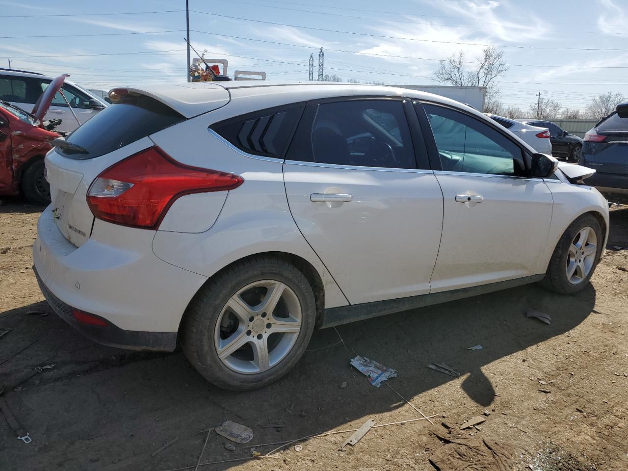 2013 Ford Focus VIN 1FADP3N24DL114926 Copart auction photo, front end damage thumbnail 3