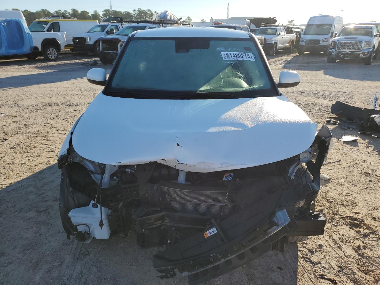 2023 KIA Soul VIN KNDJ23AU4P7866576 Copart auction photo, front end damage thumbnail 5
