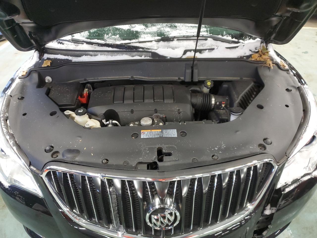 2017 Buick Enclave VIN 5GAKVCKD3HJ268477 Copart auction photo, front end / side damage thumbnail 12