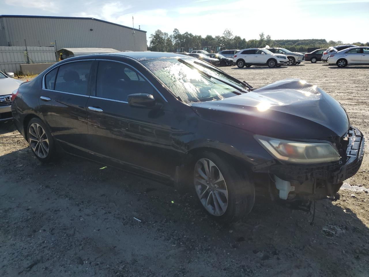 2014 Honda Accord VIN 1HGCR2F51EA232272 Copart auction photo, front end damage thumbnail 4