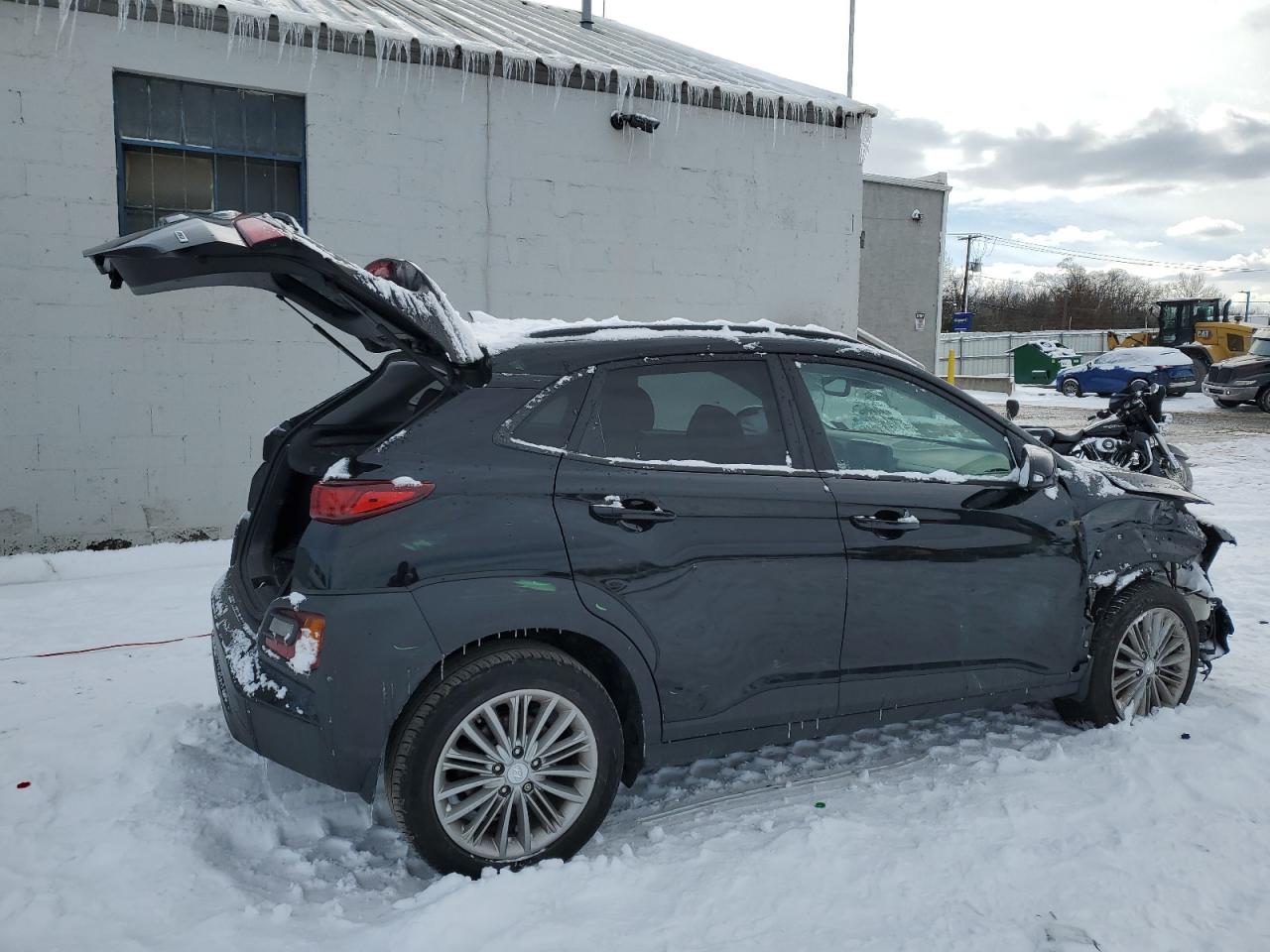 2021 Hyundai Kona VIN KM8K6CAA8MU626504 Copart auction photo, front end / minor dent/scratches damage thumbnail 3