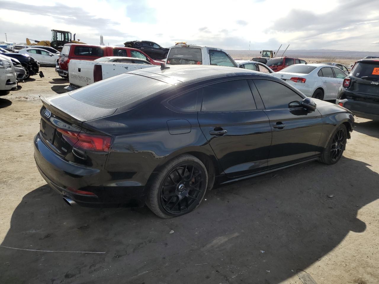 2019 Audi A5 VIN WAUANCF53KA063551 Copart auction photo, front end damage thumbnail 3
