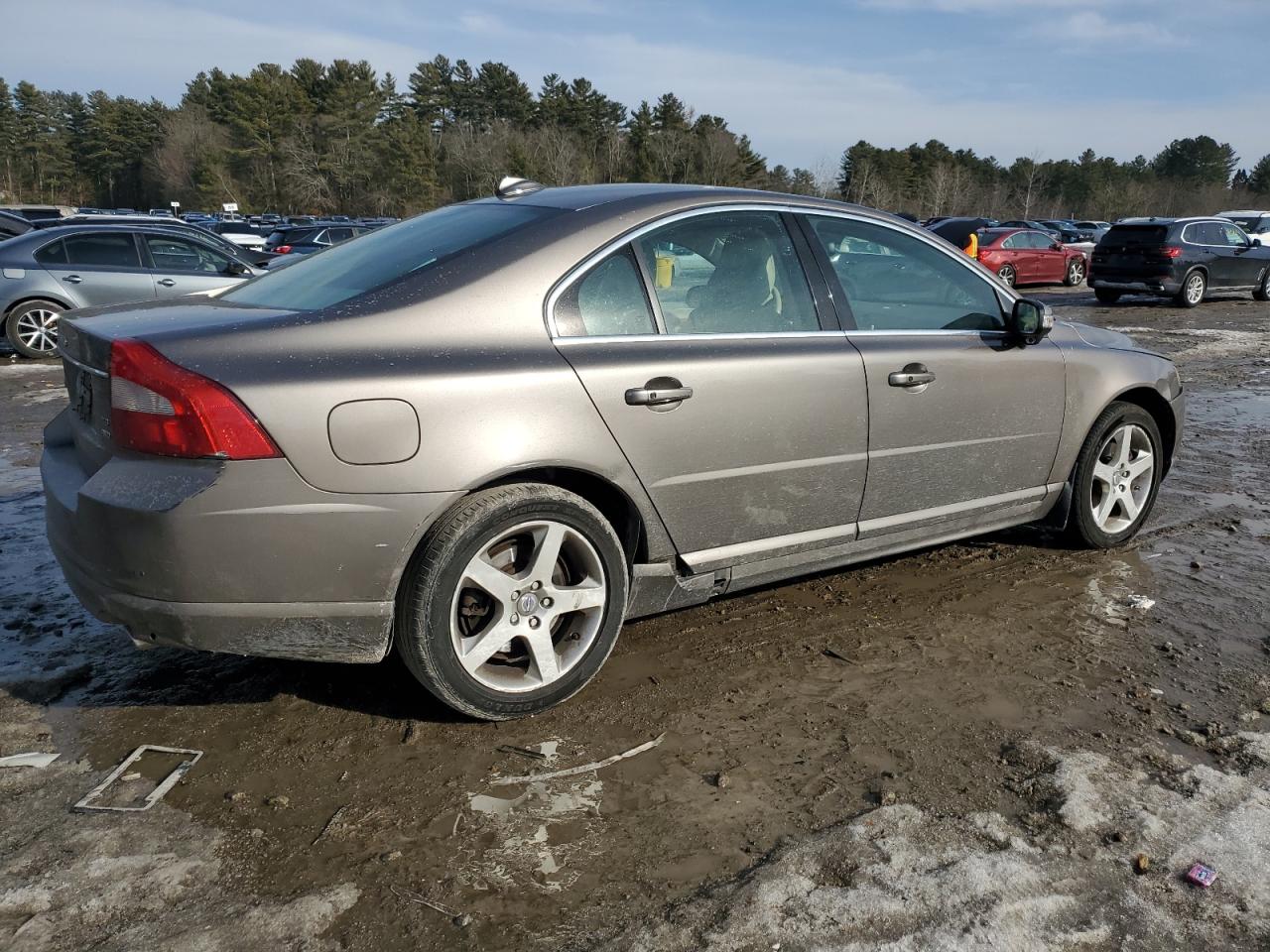 2008 Volvo S80 VIN YV1AH992181080091 Copart auction photo, front end / side damage thumbnail 3