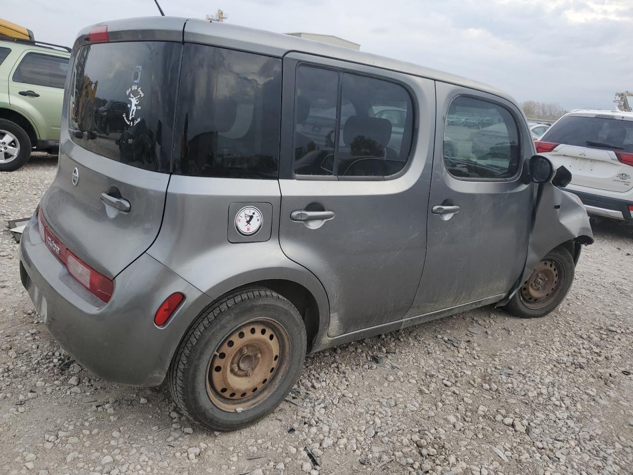2010 Nissan Cube VIN JN8AZ2KR9AT165213 Copart auction photo, front end damage thumbnail 3