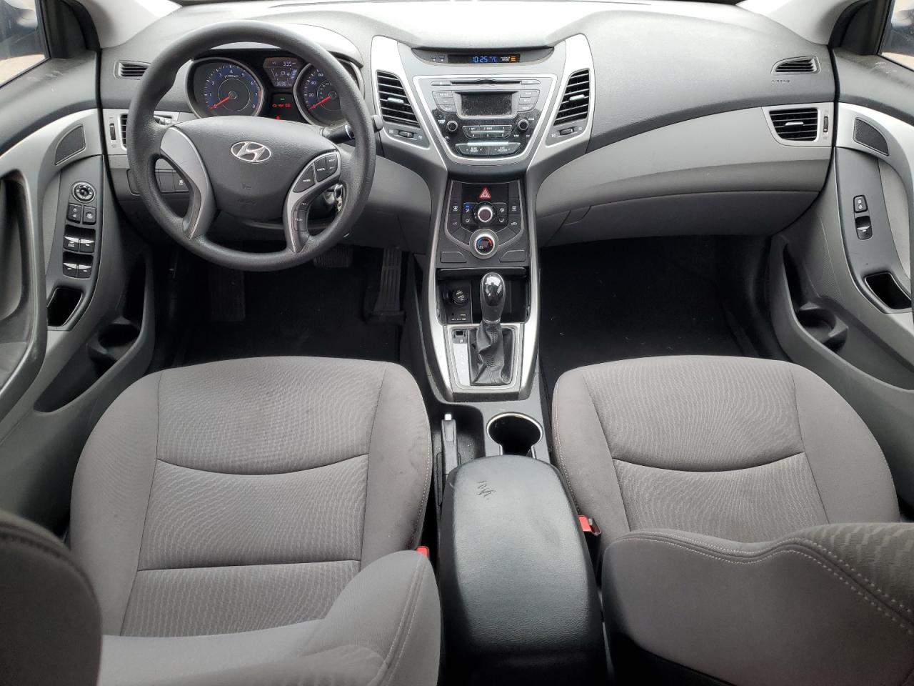 2016 Hyundai Elantra VIN KMHDH4AE9GU488116 Copart auction photo, water/flood damage thumbnail 8