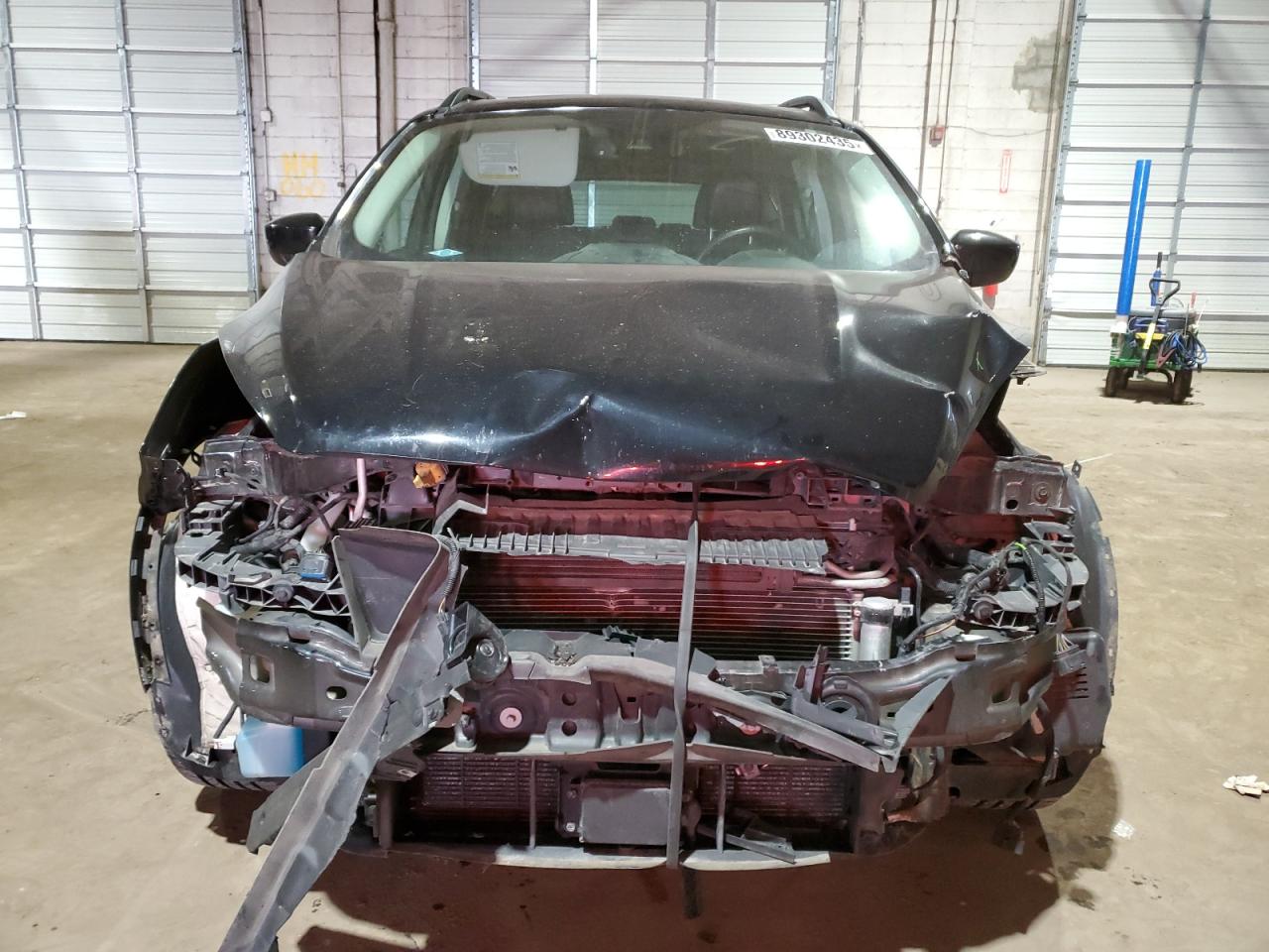 2018 Ford Escape VIN 1FMCU0HD6JUA53140 Copart auction photo, front end damage thumbnail 5