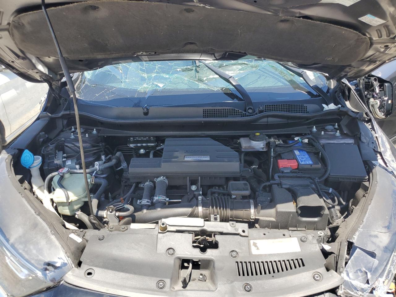 2021 Honda CR-V VIN 7FARW1H8XME000945 Copart auction photo, front end / side damage thumbnail 11