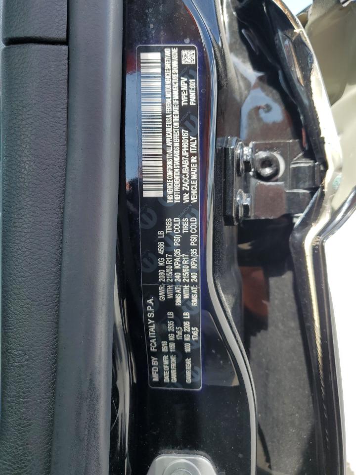 2018 Jeep Renegade VIN ZACCJBAB7JPH60167 Copart auction photo, side / rear end damage thumbnail 15