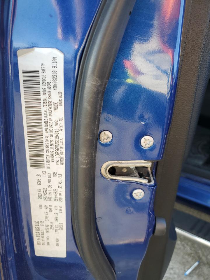 2016 RAM 1500 VIN 1C6RR6MT2GS394241 Copart auction photo, all over damage thumbnail 12