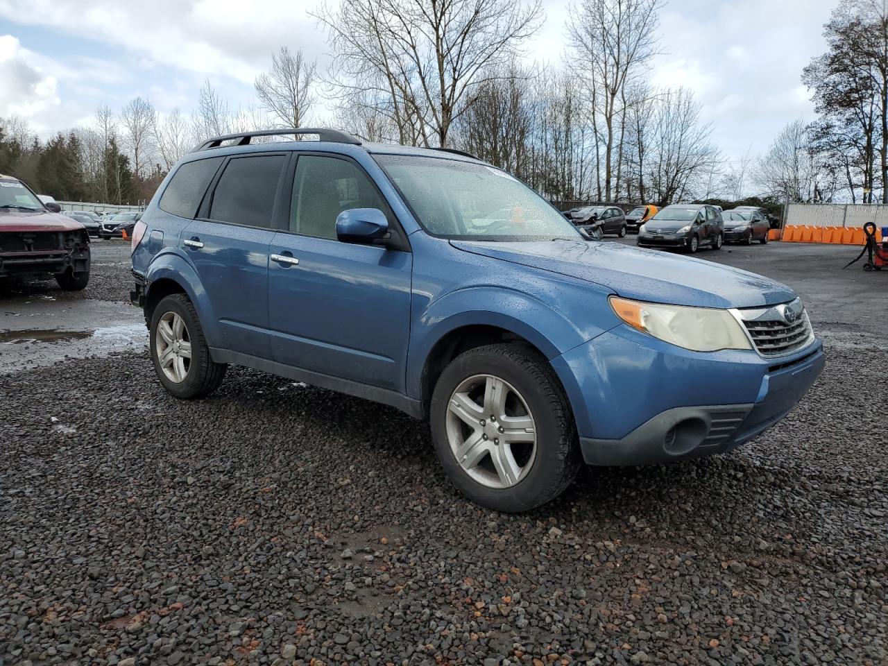 2010 Subaru Forester VIN JF2SH6CC0AH743952 Copart auction photo, rear end damage thumbnail 4