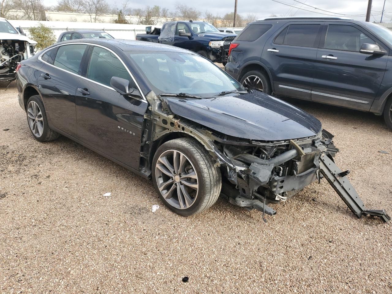 2023 Chevrolet Malibu VIN 1G1ZD5ST4PF190112 Copart auction photo, front end / side damage thumbnail 4