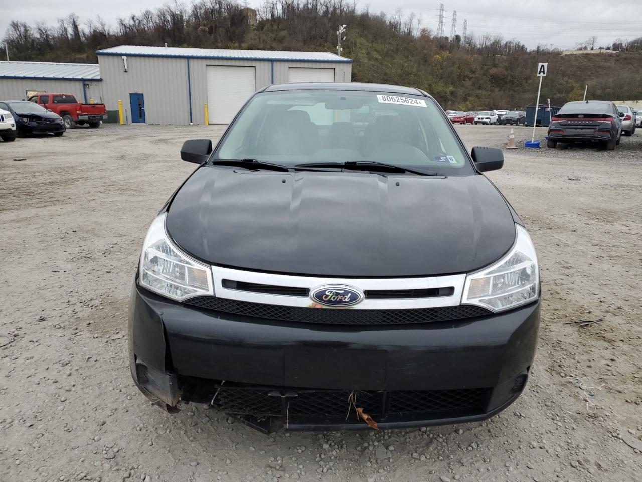 2009 Ford Focus VIN 1FAHP35N89W184821 Copart auction photo, front end damage thumbnail 5
