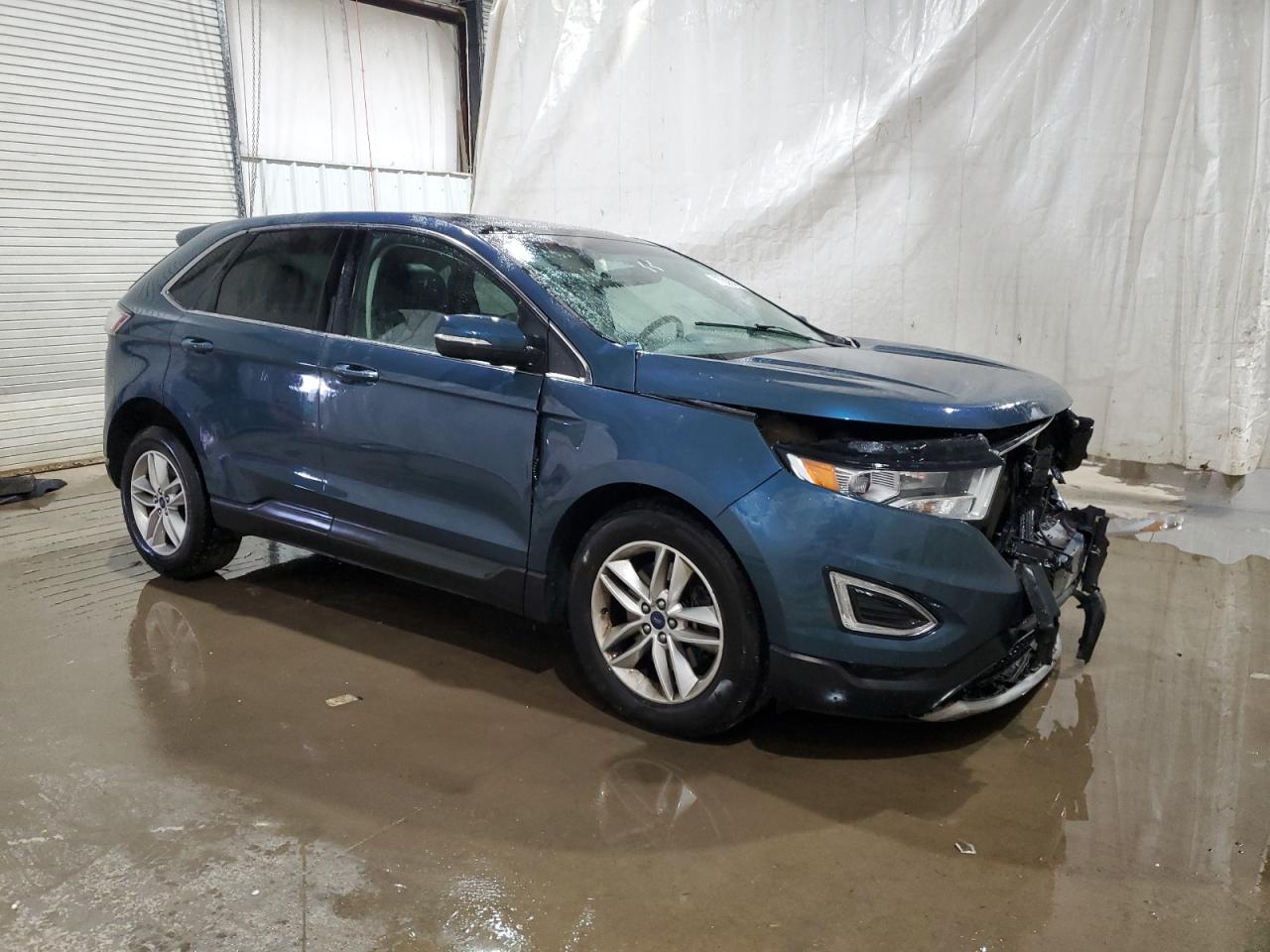 2016 Ford Edge VIN 2FMPK4J97GBB14840 Copart auction photo, front end / side damage thumbnail 4
