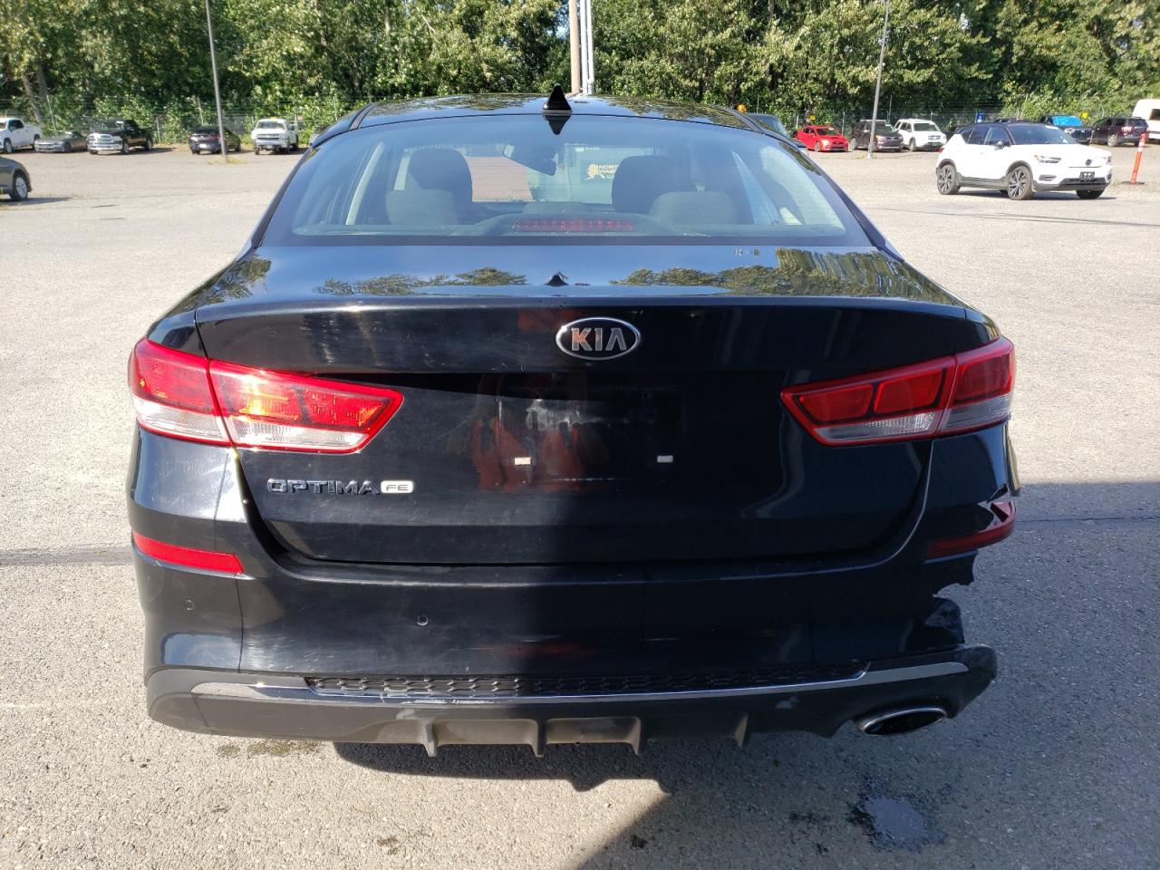 2020 KIA Optima VIN 5XXGT4L37LG392075 Copart auction photo, all over damage thumbnail 6