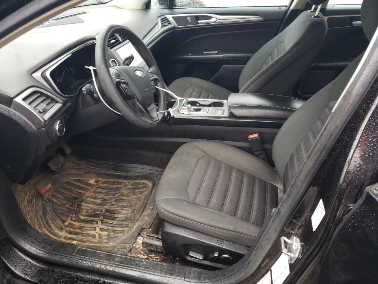 2019 Ford Fusion VIN 3FA6P0LU5KR106313 Copart auction photo, front end damage thumbnail 7