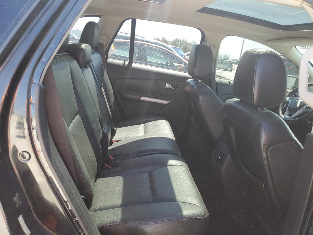 2013 Ford Edge VIN 2FMDK3JC1DBE26107 Copart auction photo, side / rear end damage thumbnail 11