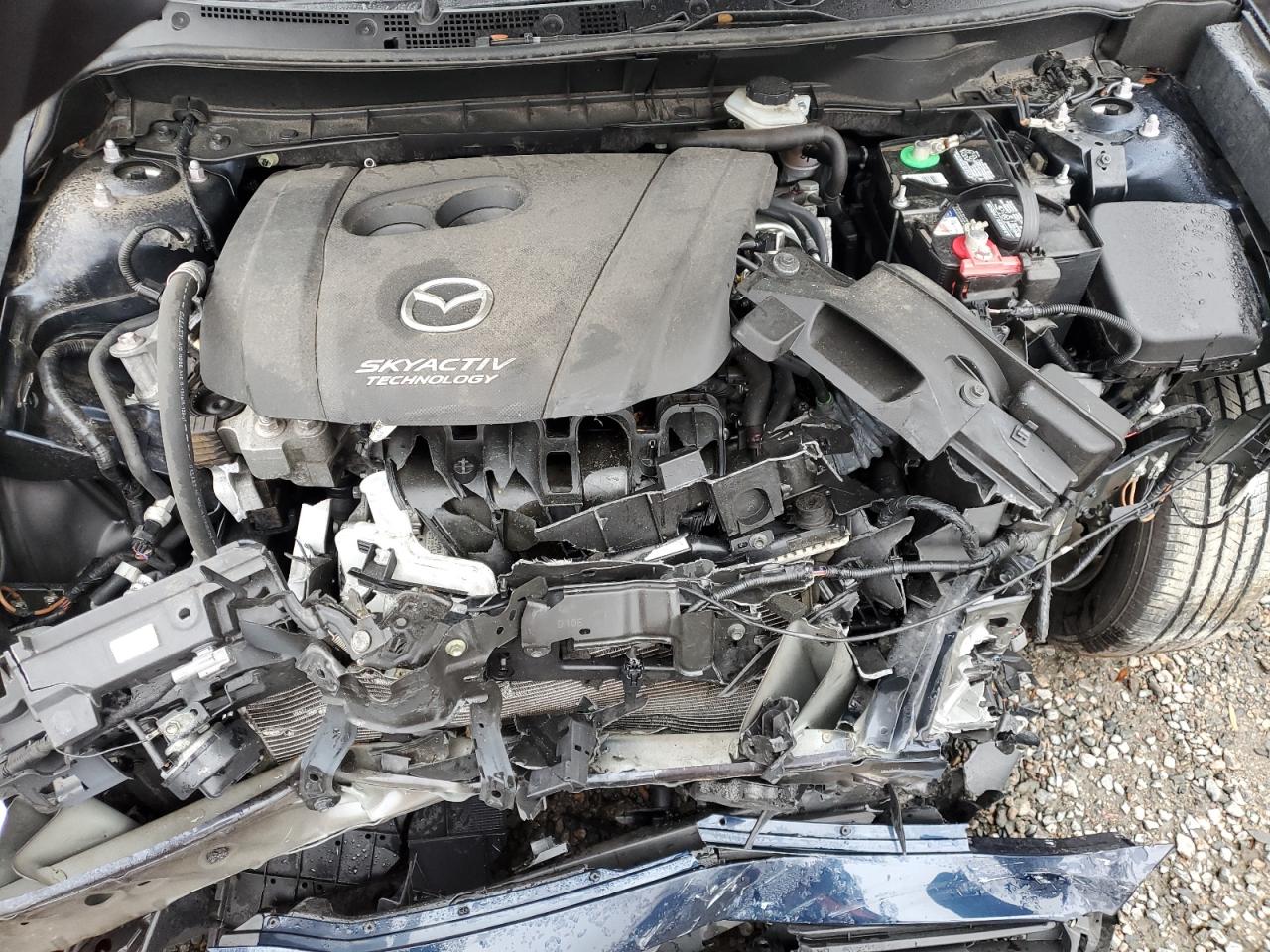 2019 Mazda CX-3 VIN JM1DKFB72K0433783 Copart auction photo, front end / side damage thumbnail 12