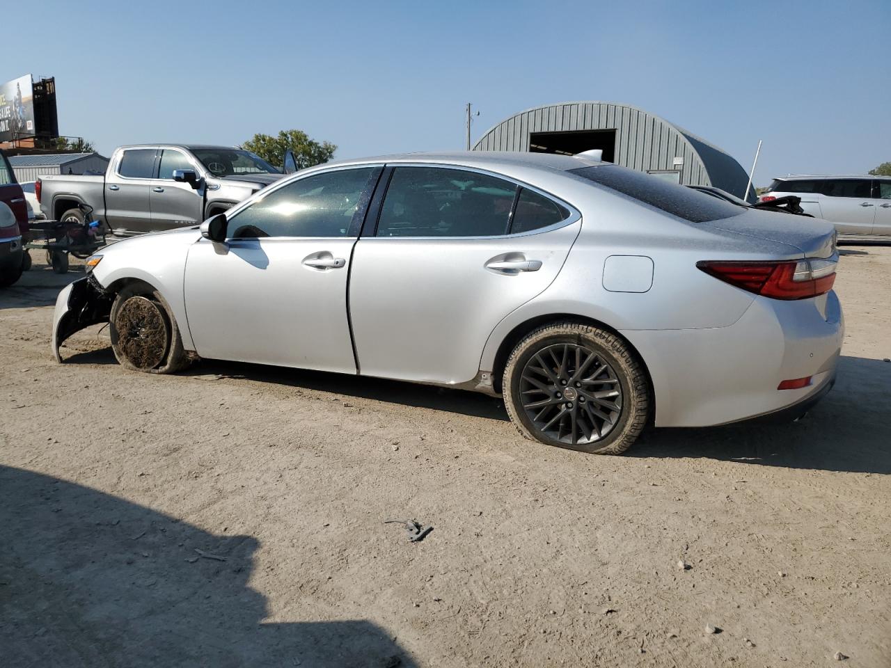 2018 Lexus ES VIN 58ABK1GG5JU092913 Copart auction photo, front end damage thumbnail 2
