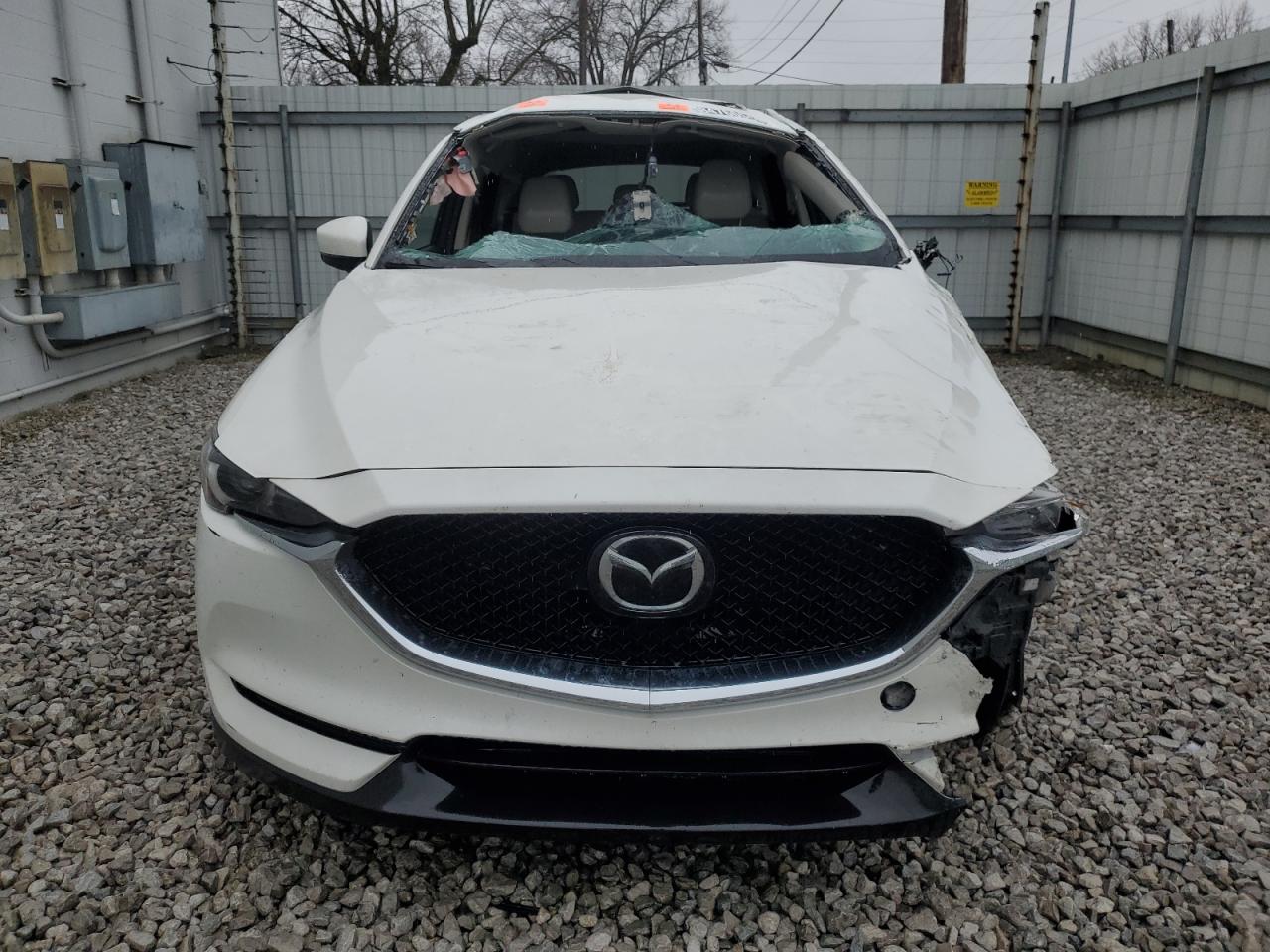 2021 Mazda CX-5 VIN JM3KFBDM4M0307913 Copart auction photo, rollover damage thumbnail 5