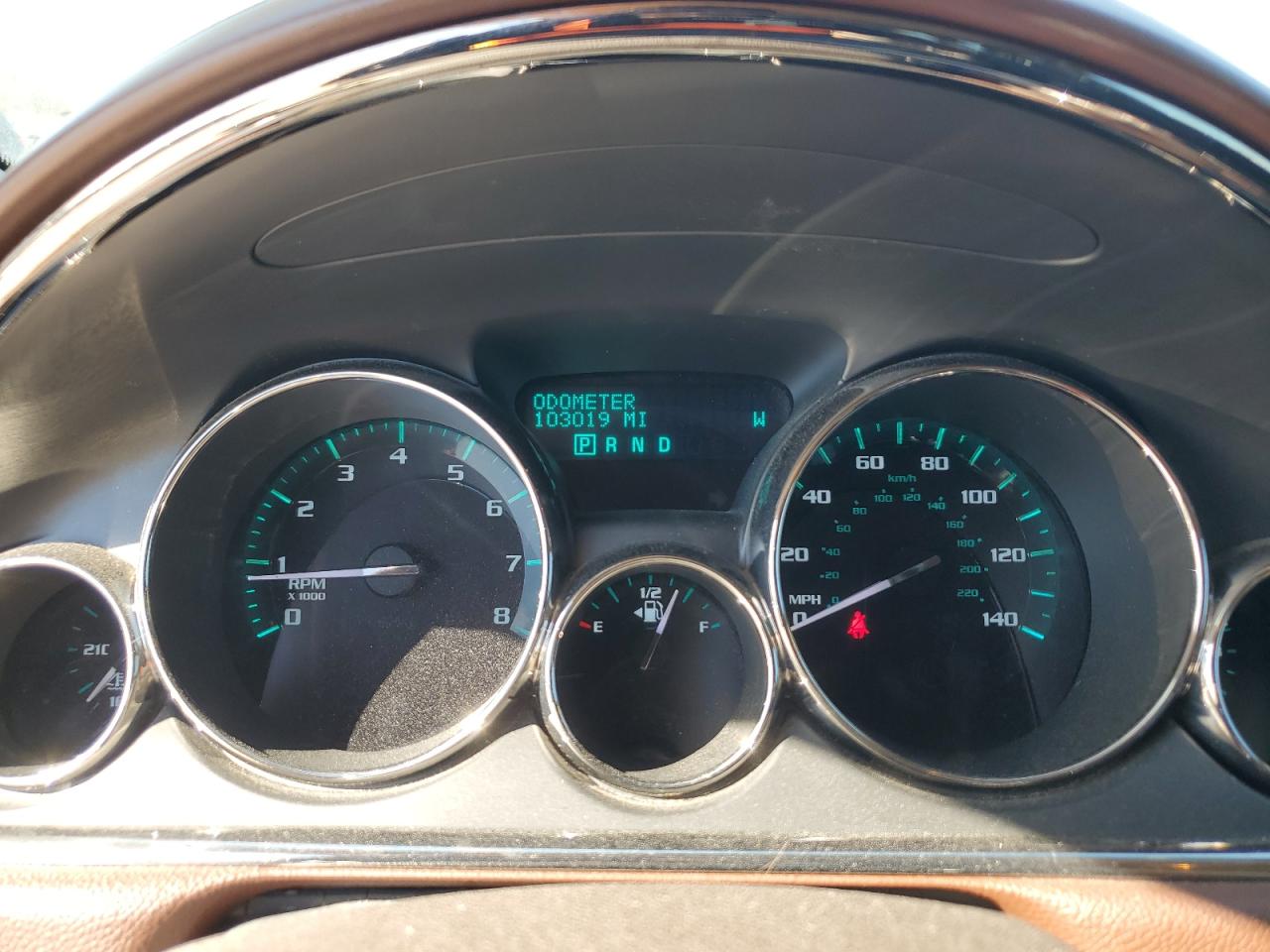 2013 Buick Enclave VIN 5GAKRCKD8DJ253407 Copart auction photo, side damage thumbnail 9