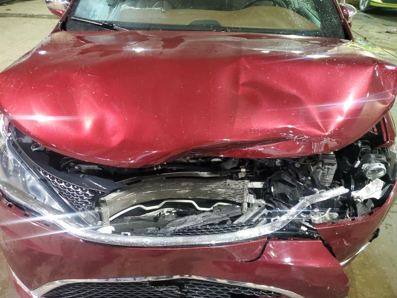 2020 Chrysler Pacifica VIN 2C4RC1GG2LR121579 Copart auction photo, front end / side damage thumbnail 12
