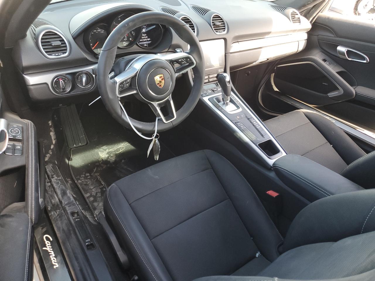 2024 Porsche Cayman VIN WP0AA2A82RK256014 Copart auction photo, side / minor dent/scratches damage thumbnail 8
