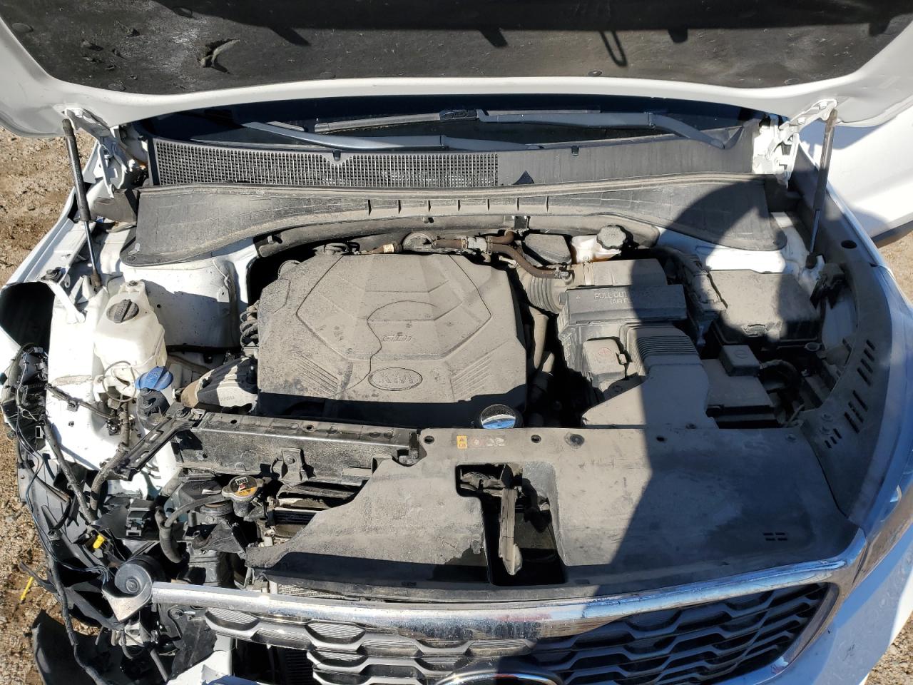 2019 KIA Sorento VIN 5XYPHDA57KG432719 Copart auction photo, front end damage thumbnail 12
