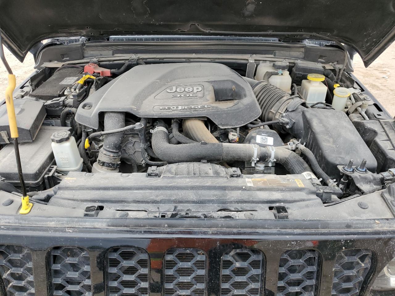2021 Jeep Gladiator VIN 1C6JJTAM6ML612705 Copart auction photo, all over damage thumbnail 12