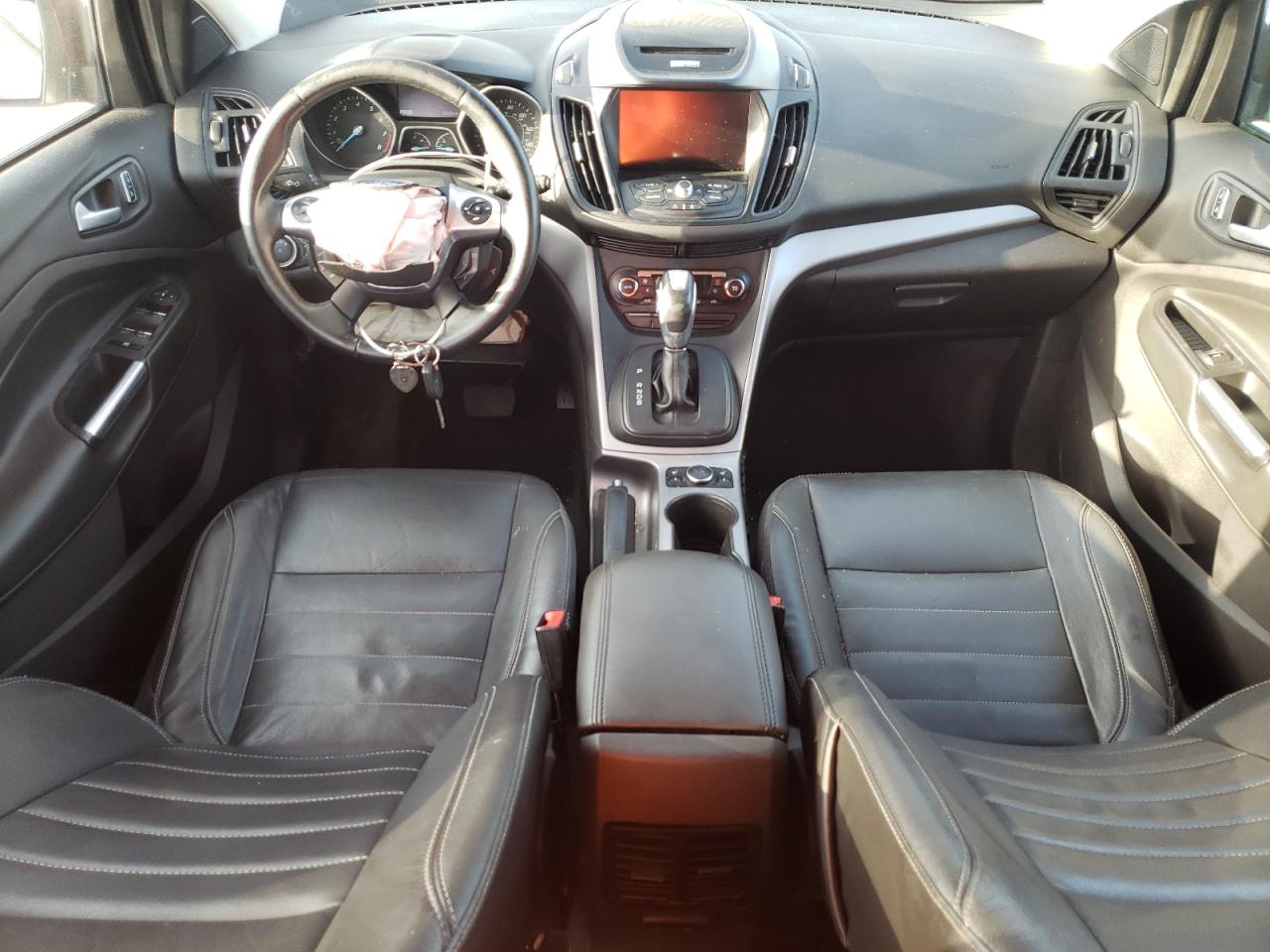 2014 Ford Escape VIN 1FMCU0G92EUD58024 Copart auction photo, front end / water/flood damage thumbnail 8