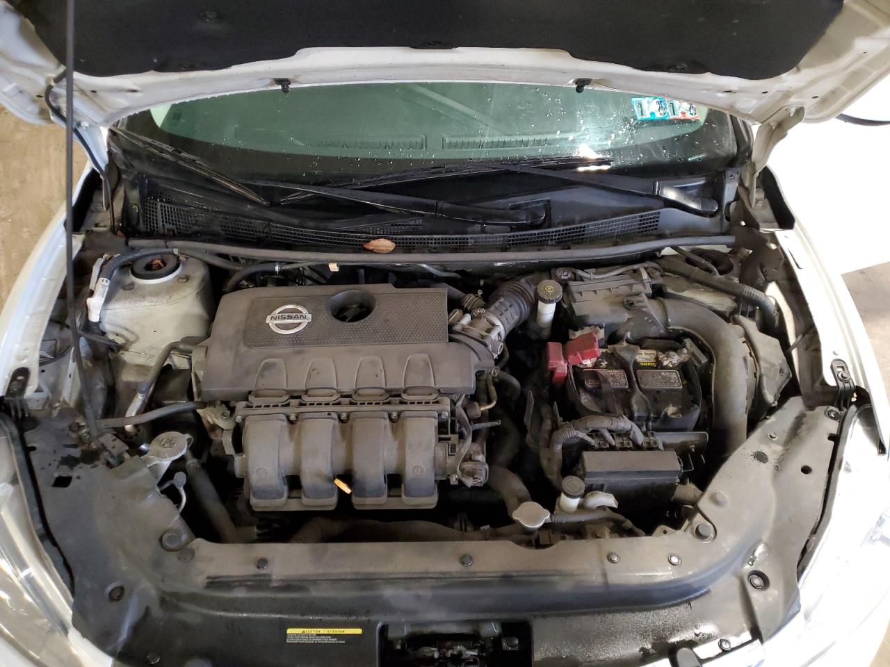 2015 Nissan Sentra VIN 3N1AB7AP4FL665811 Copart auction photo, side / front end damage thumbnail 11