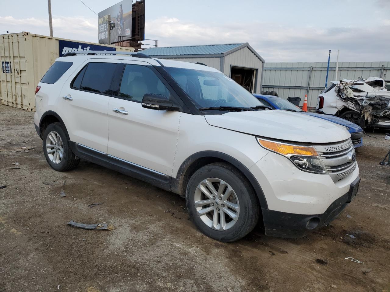 2013 Ford Explorer VIN 1FM5K7D84DGC02695 Copart auction photo, rear end damage thumbnail 4