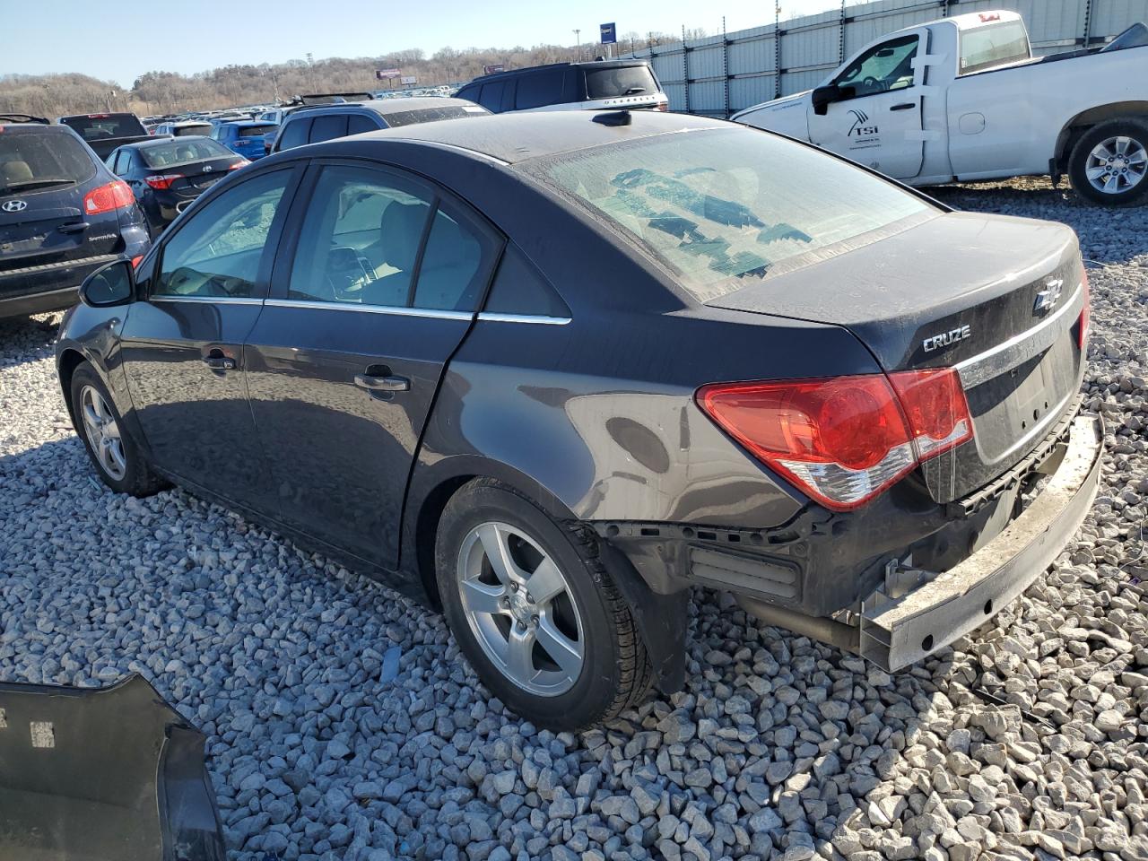 2014 Chevrolet Cruze VIN 1G1PC5SB3E7300074 Copart auction photo, side damage thumbnail 2
