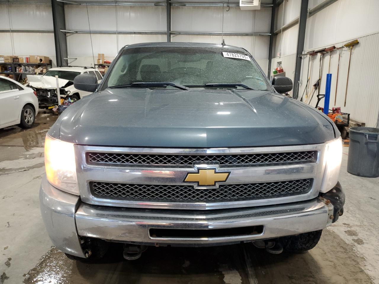 2012 Chevrolet Silverado VIN 1GCRKSE74CZ205081 Copart auction photo, front end damage thumbnail 5