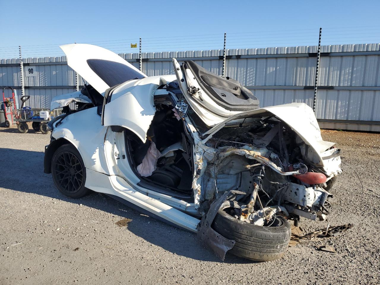 2010 Nissan 370Z VIN JN1AZ4EH1AM506921 Copart auction photo, all over / undercarriage damage thumbnail 4