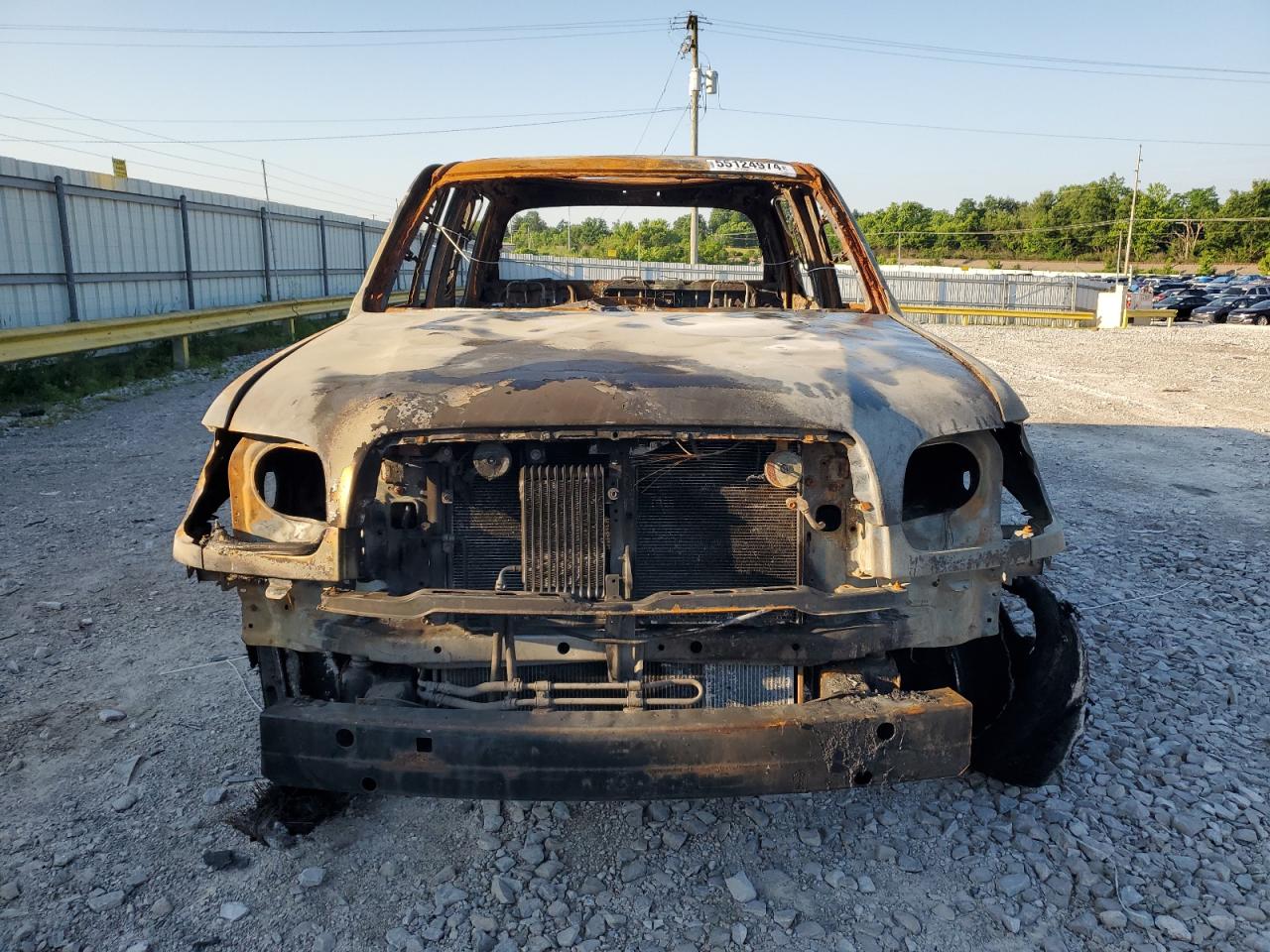 2006 Toyota Tundra VIN 5TBDT44186S514910 Copart auction photo, burn damage thumbnail 5